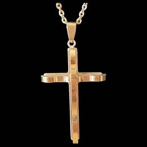 Stainless steel cross necklace